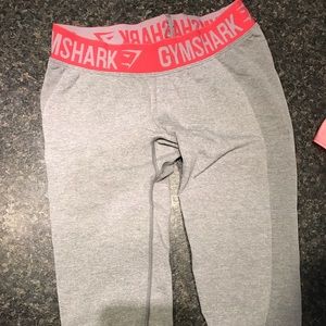 Gymshark Leggings Pink and Gray
